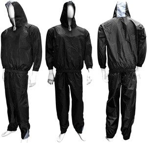 Tropic Edge Sports Heavy Duty Sweat <b>Suit</b> <b>Sauna</b> Exercise Gym <b>Suit</b> Fitness, Weight Loss, AntiRip - Product Image 1