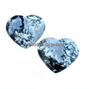 Good quality <b>Tree</b> Agate Puffy Heart - Product Image 1