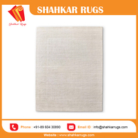 Tapis Shahkar, design haut de gamme, personnalisé, en laine pelucheuse, avec support en latex, moderne, épais, noué à la main, lavable, pour la maison, le bureau, l'extérieur