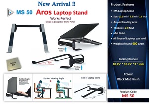 Soporte de mesa portátil para ordenador portátil, diseño Simple, pero funciona, novedad, 2022, gran oferta - Product Image 4