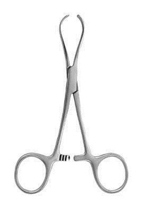 Pinzas de toalla/Forceps de bola y enchufe, instrumentos quirúrgicos de acero inoxidable - Product Image 5