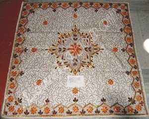 Embroidery Organza <b>Table</b> Cloth Indian Designer <b>Table</b> <b>Cover</b> - Product Image 2