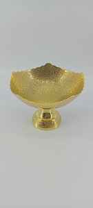 Cuenco de oro de 24 quilates para servir, artículo de regalo, tazón de fruta seca de oro de diseño único, decoración para el hogar y la Mesa - Product Image 6