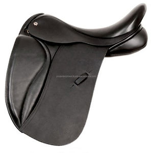 Y & Z Premium Leather Dressage Horse Saddle Tack Adulto Inglés DRESSG-042 Múltiples colores y tamaños 14-18 - Product Image 1