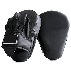 Wholesale Round Shape Zero-Impact <b>Leather</b> and PU Boxing Products Custom Logo <b>Punch</b> Focus Pads Air Mitts with Logo Included - Product Image 6