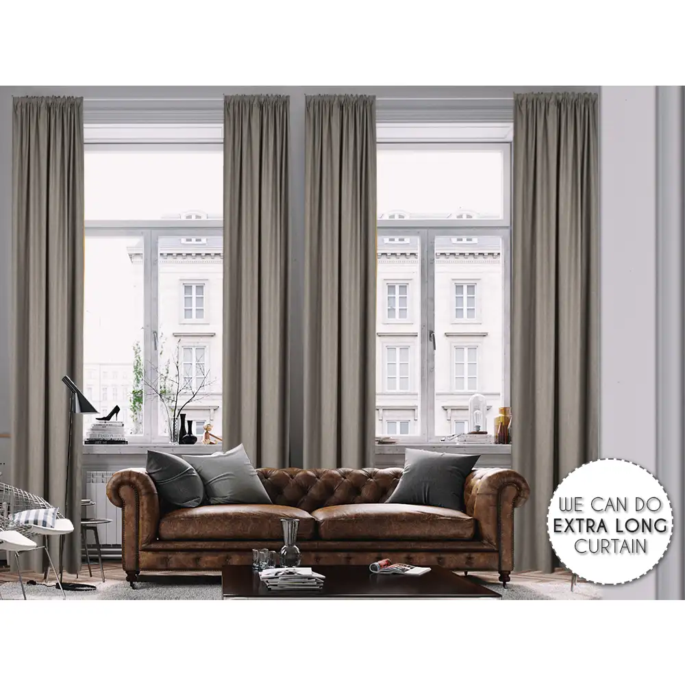 Extra lange Verdunkelung vorhänge für Wohnzimmer Luxus-Fenster vorhänge Hotelzimmer vorhänge Großhandel Produkte zum Verkauf billig