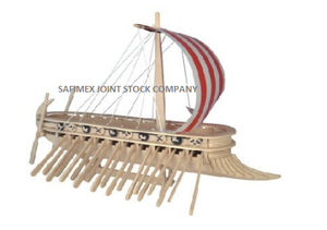 Modèle de bateau en bois de nouveau produit de vente chaude - Product Image 3