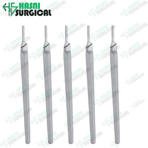 Mango de cuchillo Barons de acero inoxidable de alta calidad Mango de bisturí octogonal Hecho por Hasni Surgical CE ISO Aprobado - Product Image 6