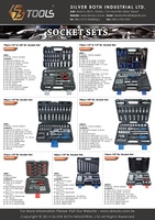 Set Perkakas Profesional 92-Piece 1/4 & 1/2 Inch Drive 6-Point Sockets, Pliers, Bit Holder & Alat Lainnya dalam Kotak Blow Case, Material CR-V, OEM untuk Perbaikan Mobil