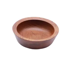 Acacia Calabash Cooking Wooden Bowl Kitchen Accessories