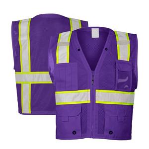 Hi Vis-chaleco de seguridad reflectante para hombre, ropa de trabajo de seguridad, reflectante - Product Image 1