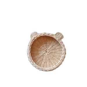 Cuenco para servir comida de ratán, diseño elegante de calidad superventas, perfecto para utensilios de cocina, comedor y catering para hoteles - Product Image 1