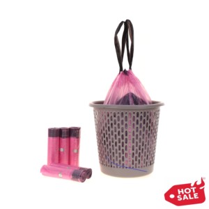 Bolsas de basura gruesas prácticas de resistencia fuerte, precio de fábrica barato al por mayor de buena calidad, revestimientos de basura de plástico PE pesado - Product Image 6