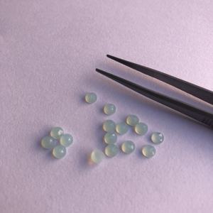 5mm Naturel Aqua Calcédoine Pierre Ronde Rose Coupe En Gros Cabochons Calibrés En Vrac Meilleur Prix D'usine Semi Précieux Véritable - Product Image 1