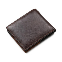 Dompet Pria Kulit Asli Kualitas Premium Model Panjang Baru Gaya Sederhana Funky Tempat Kartu RFID Terlaris Menawan