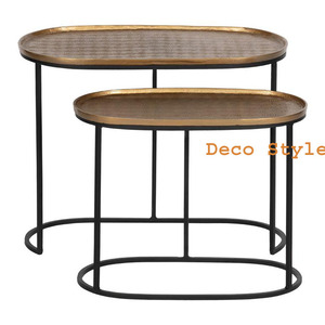 <b>Black</b> Frame Nesting <b>Side</b> <b>Table</b> - Product Image 1