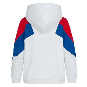 Sudaderas con capucha para hombre, jersey de retazos, sudaderas de lana de algodón con bloque de color, Tops informales con cordón y bolsillo Kanga - Product Image 3