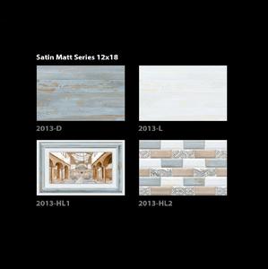 Carreaux muraux de cuisine modernes classiques verts 300x450mm Carreaux de sol brillants de qualité pour salle de bain et intérieur de villa pour style classique - Product Image 2