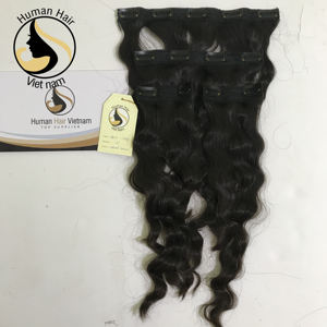 Gros Clip Dans L'extension De Cheveux 100% Naturelle Extension De Cheveux Humains Clip Dans 100% Vierge Remy Cuticule Alignés Cheveux - Product Image 3