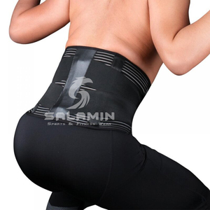 Waist Trimmer Belt Neoprene Fat Burning Sauna Waist Trainer - Promotes Healthy Sweat, Weight Loss, Lower Back Posture - Product Image 4