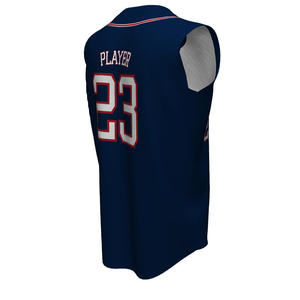 Camisetas de béisbol promocionales personalizadas con bordado y sublimación 100% poliéster OEM - Product Image 2
