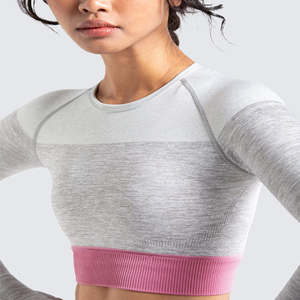 Nuevas llegadas OEM, sudaderas cortas personalizadas para mujer, 100% algodón, sudaderas cortas económicas - Product Image 2