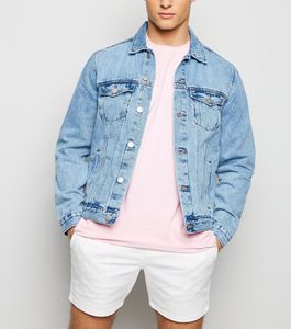 Veste en jean réversible à capuche pour homme, personnalisée, imperméable, écologique, polyester/coton, grande taille 5XL, service OEM, hiver - Product Image 2