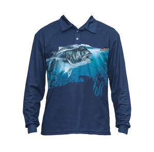 Maillot de pêche manches longues chemise d'impression par sublimation personnalisée meilleure conception et vente de logo quantité en vrac - Product Image 1