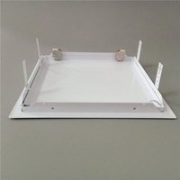 Panneau d'accès en métal facile d'accès Trappe en acier de haute qualité pour plafond et mur, idéal pour la plomberie et l'accès électrique HVAC