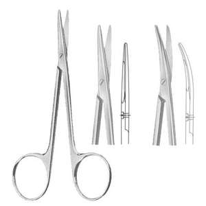 9.5cm Poignée En Or Médical Tranchant Ciseaux Incurvés Chirurgicaux Ciseaux pour Chirurgicaux Ophtalmiques inatruments - Product Image 5