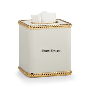 Caja de pañuelos de Metal de diseñador martillado de Color personalizado, servilletero de mesa para Hotel y restaurante, cubierta de caja de pañuelos de lujo - Product Image 3