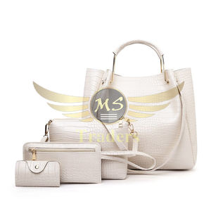 2023 última moda nueva moda mujer bolso de mano grande Popular mujer monedero PU cuero señoras Bolsos Bolso conjunto 4 Uds - Product Image 1