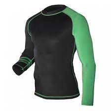 Rashguard MMA personnalisé à manches longues en tissu sublimé, confortable, polyester/spandex - Product Image 5