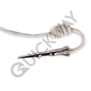 Aguilletes Ceremoniales con Punta Personalizada en Color Plata Sólida, con Logotipo y Tamaño Personalizados para Uso Ceremonial por QUICK WAY INDUSTRIES - Product Image 1