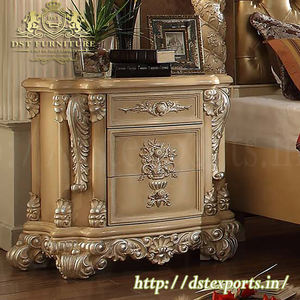 Luxury <b>King</b> Size Double Bed in <b>Crown</b> Style Maharaja Style Wooden Carved Bedroom Furniture Wooden Crafted Luxury <b>Crown</b> Bed - Product Image 4