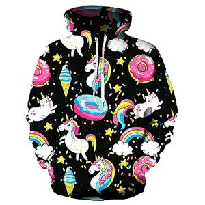 Niños novedad 3D impreso sudadera más tamaño personalizable pulóver Sudadera con capucha para hombres - Product Image 1