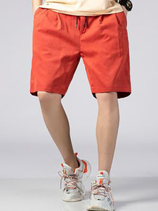 Gym Men's Shorts <b>Boys</b> Short Pants Casual Zipper Pockets biker shorts - Product Image 4