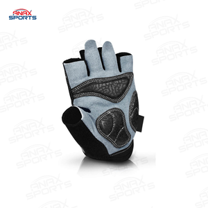 Comfortable Black Half-Finger Fitness <b>Gloves</b> for Workout Weight <b>Lifting</b> <b>Gloves</b> on Sale - Product Image 2