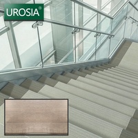 Nouvelle conception 300*1200 20mm Carreaux de marches en céramique épaissis en porcelaine antidérapants aspect marbre blanc