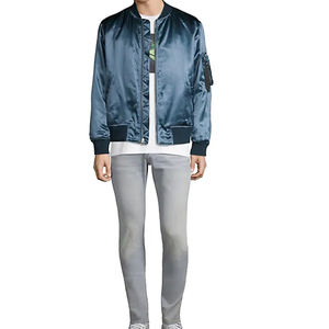 Giacca Bomber Varsity in Raso 100% Poliestere, Giacca Invernale da Uomo Stile <span class=keywords><strong>Woodland</strong></span> - Product Image 3