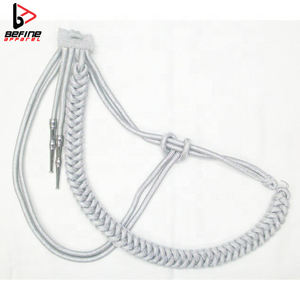 Bullion Wire Cord Aiguillette Epaulette Epaulettes d'épaule pour accessoire de Costume cadeau de Noël marine - Product Image 2