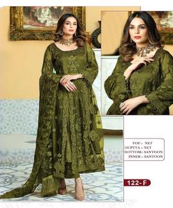 Designer lourd Salwar Kameez indien pakistanais ethnique dames Punjabi Patiala couture disponible en gros costume 3 pièces vêtements indiens - Product Image 6