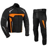 Combinaison de moto en Cordura sur mesure, veste et pantalon, imperméable, respirante, coupe-vent, anti-UV, ignifuge, manches longues