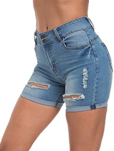 Wholesale new arrival women's shorts less price jean's shorts - Product Image 2