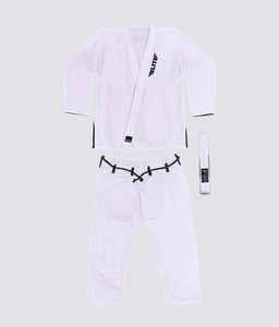 Uniforme de algodón de tejido de perla blanca de alta calidad Jiu Jitsu brasileño Gi personalizado ultra suave para hombres para Karate y Jiu Jitsu - Product Image 6