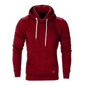 Sweatshirts à capuche en coton vierge surdimensionnés personnalisés pour l'hiver Hommes Pullover Unisex Bulk Plus Size Men Hoodies & Sweatshirts - Product Image 5