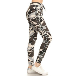 Leggings de sport sur mesure 2022 pour femmes, leggings de yoga, pantalons de fitness, leggings de gym unis à taille haute et élastiques pour femmes - Product Image 3