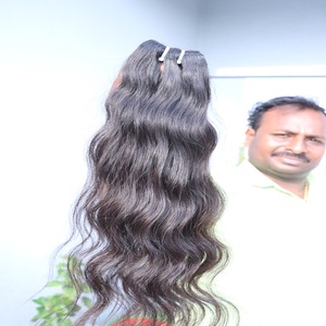 Wholesale 100% Unprocessed Soft Raw Indian Virgin Remy Hair Extension Temple Hair Bundle From India Factory Competitive Prices - Product Image 4