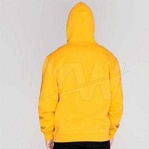 Sweat à capuche épais de rue 100% coton pour hommes Logo personnalisé Logo brodé surdimensionné Impression numérique Techniques de lavage bouffées Long polaire - Product Image 4