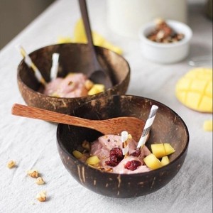 Cuchara de coco de bambú con forma y tamaño personalizado, calidad superior - Product Image 6